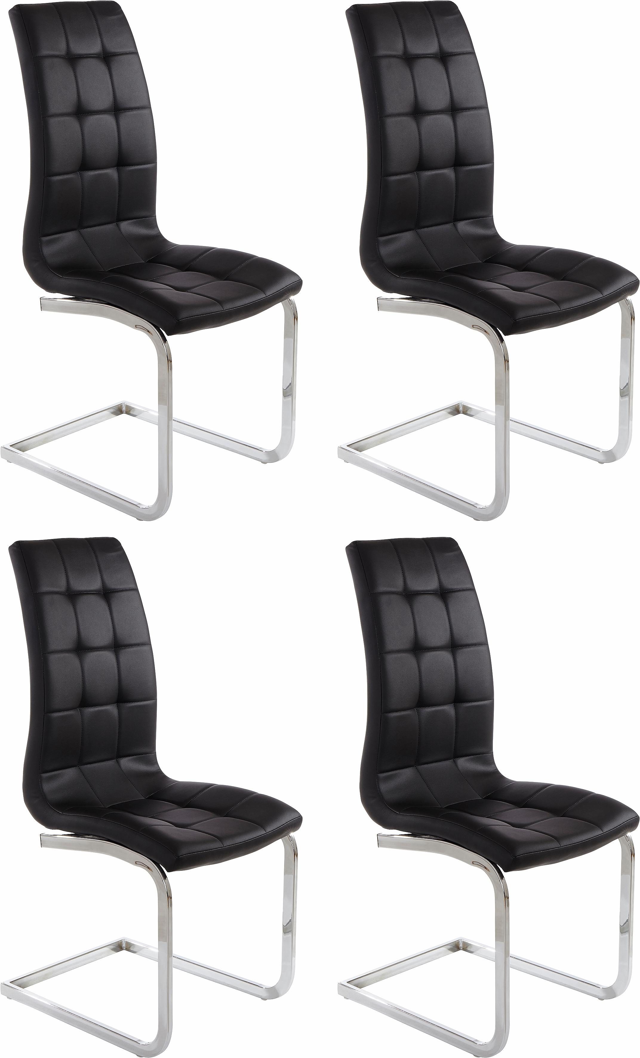 INOSIGN Freischwinger »Lola«, (Set), 4 St., Kunstleder, 2 oder 4 Stück, Bez günstig online kaufen