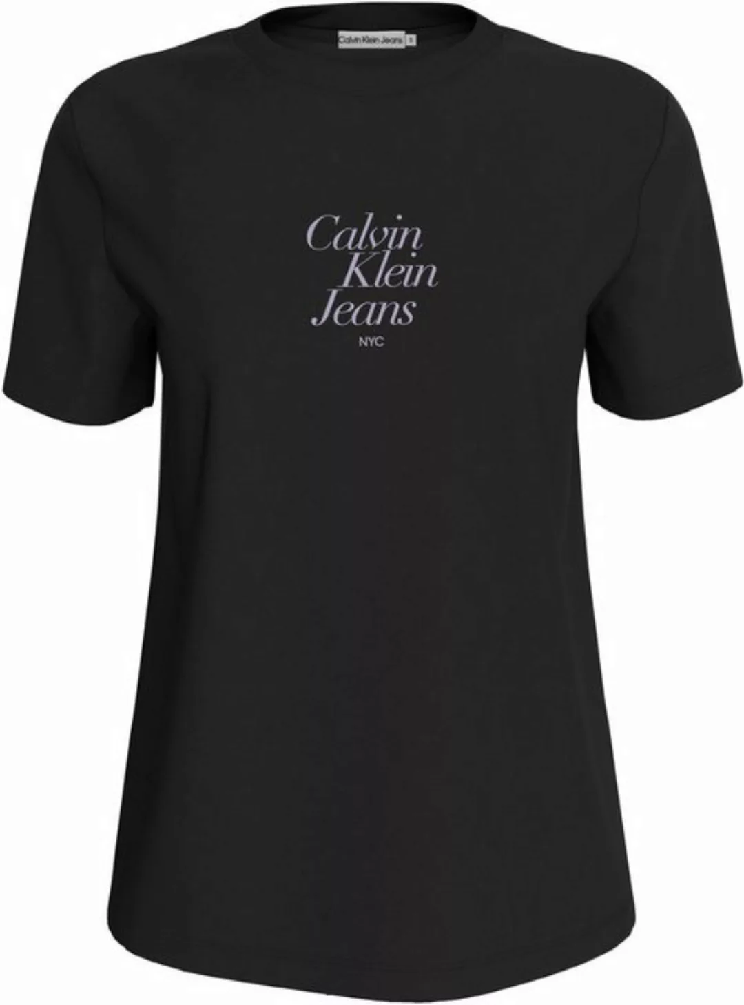 Calvin Klein Jeans T-Shirt FONT GRAPHIC REGULAR TEE mit Logoschriftzug günstig online kaufen