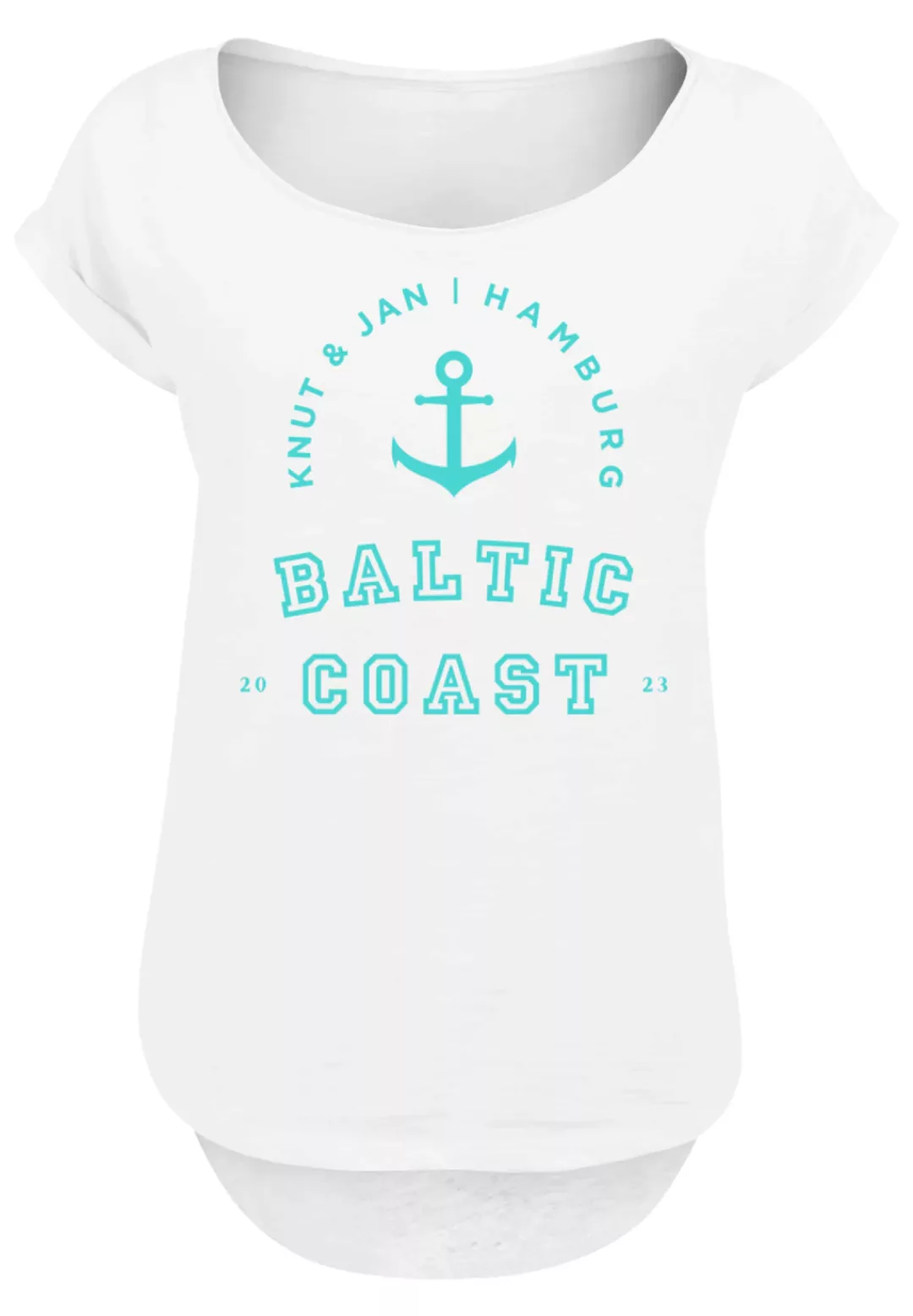 F4NT4STIC T-Shirt "Baltic Coast Ostsee Knut & Jan Hamburg Farbe", Print günstig online kaufen