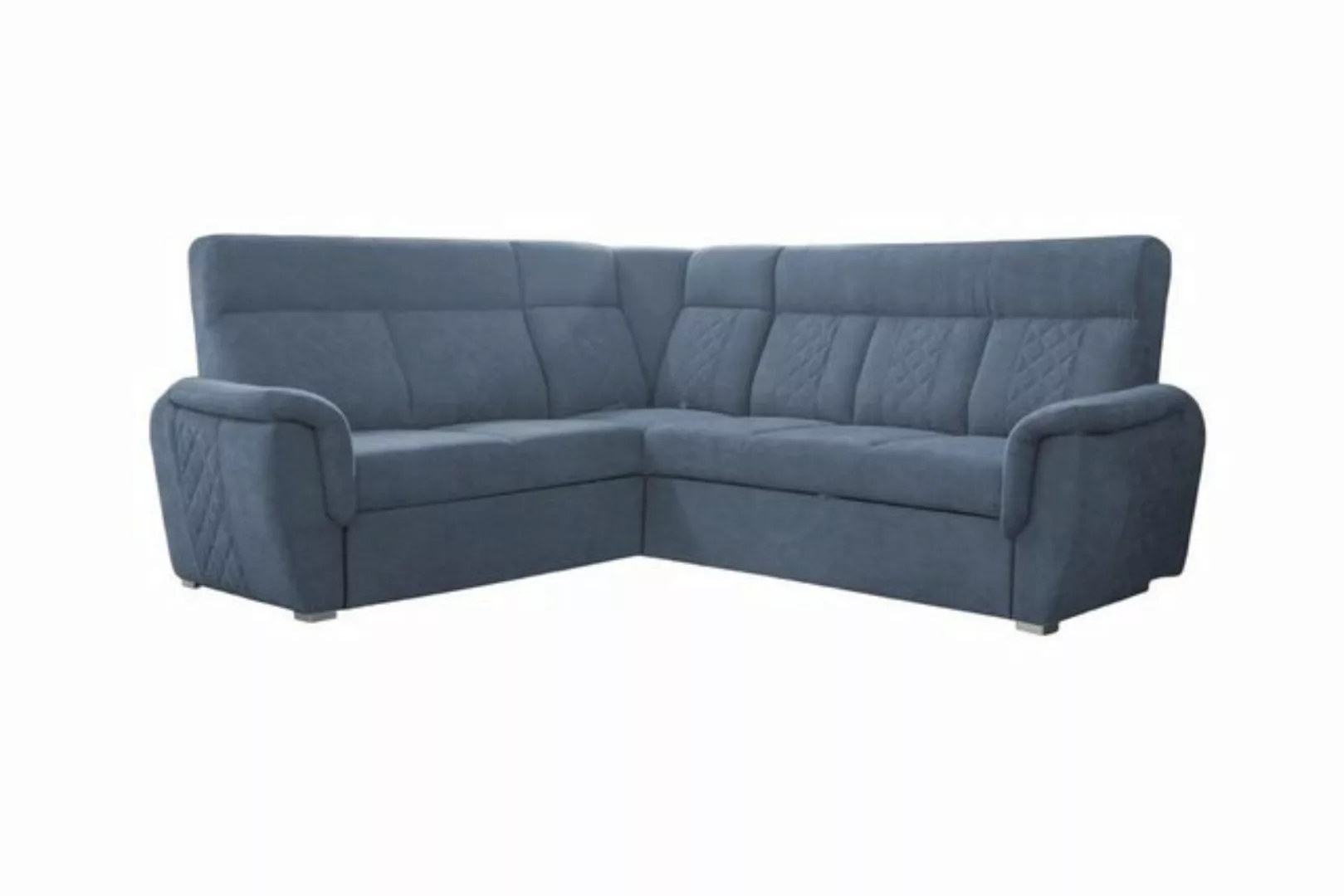 JVmoebel Ecksofa, Luxus Ecksofa L-Form Möbel Polster Rosa Akro Design Texti günstig online kaufen