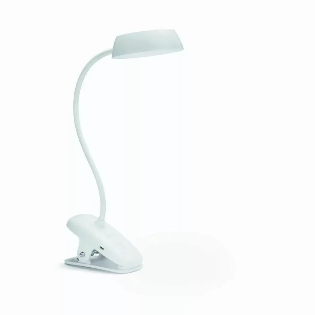LED Akku Klemmleuchte Donutclip in Weiß 3W 175lm günstig online kaufen