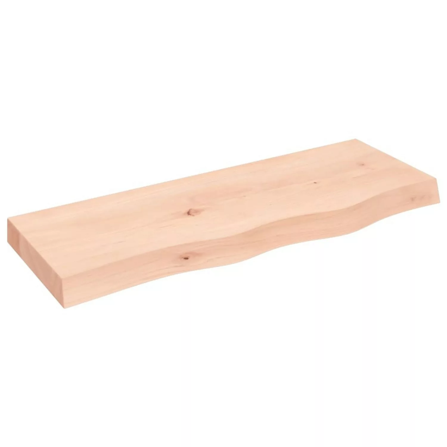 vidaXL Waschtischplatte 80x30x6 cm Massivholz Unbehandelt günstig online kaufen