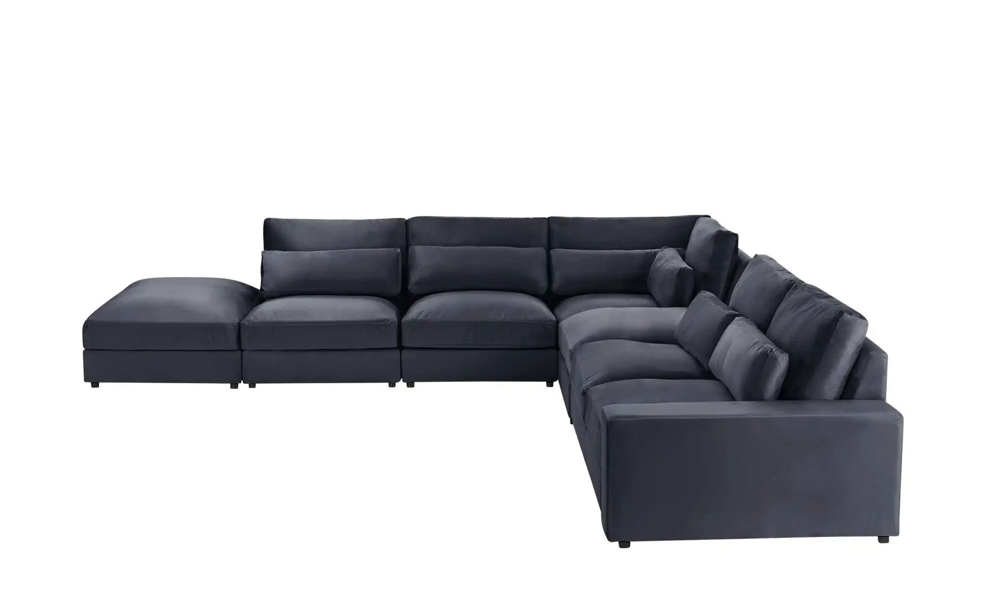 Ecksofa  Branna ¦ grau ¦ Maße (cm): B: 412 H: 88 T: 386 Polstermöbel > Sofa günstig online kaufen