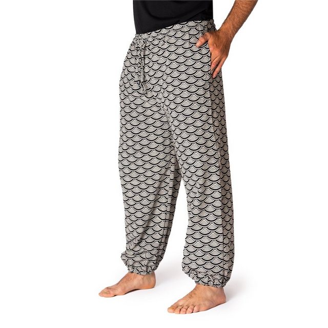 PANASIAM Stoffhose Muckhose Geometrix aus leicht grob gewebter Baumwolle be günstig online kaufen