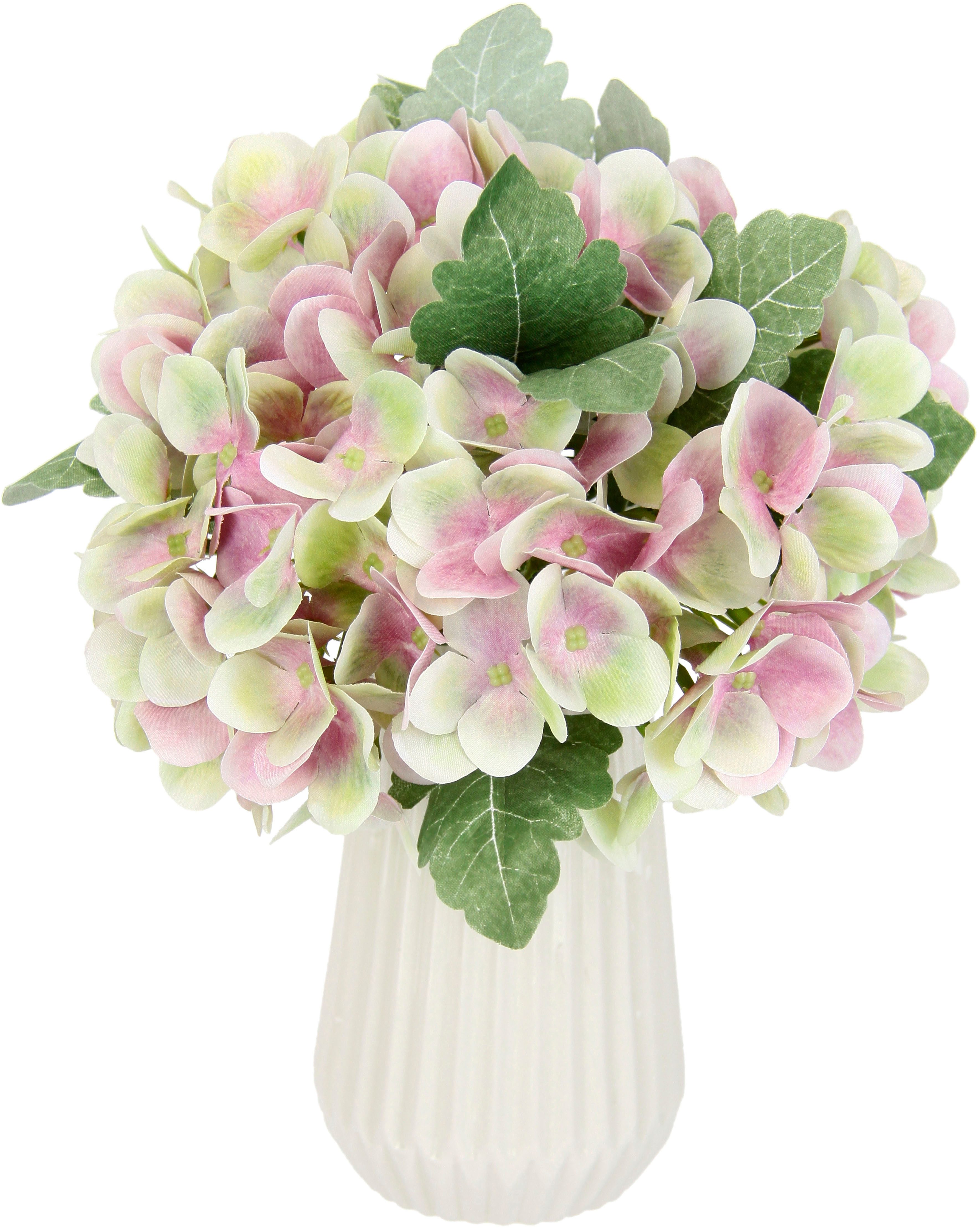 I.GE.A. Kunstblume "Künstlicher Blumenstrauß Bouquet Hochzeitsdeko Tischdek günstig online kaufen