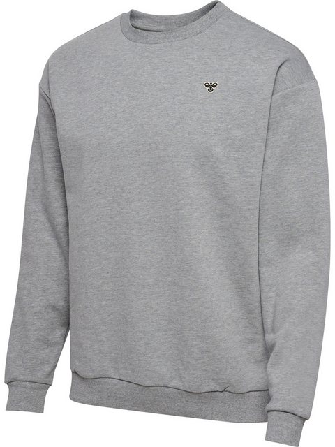 hummel Sweater hmlREGULAR CREWNECK BEE GREY MELANGE günstig online kaufen