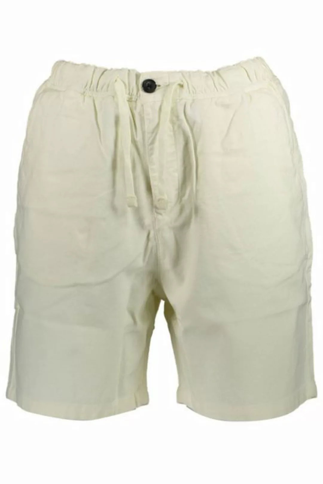 North Sails 5-Pocket-Hose Herren Bermuda-Shorts Weiß: Slim Fit, Bio-Baumwol günstig online kaufen