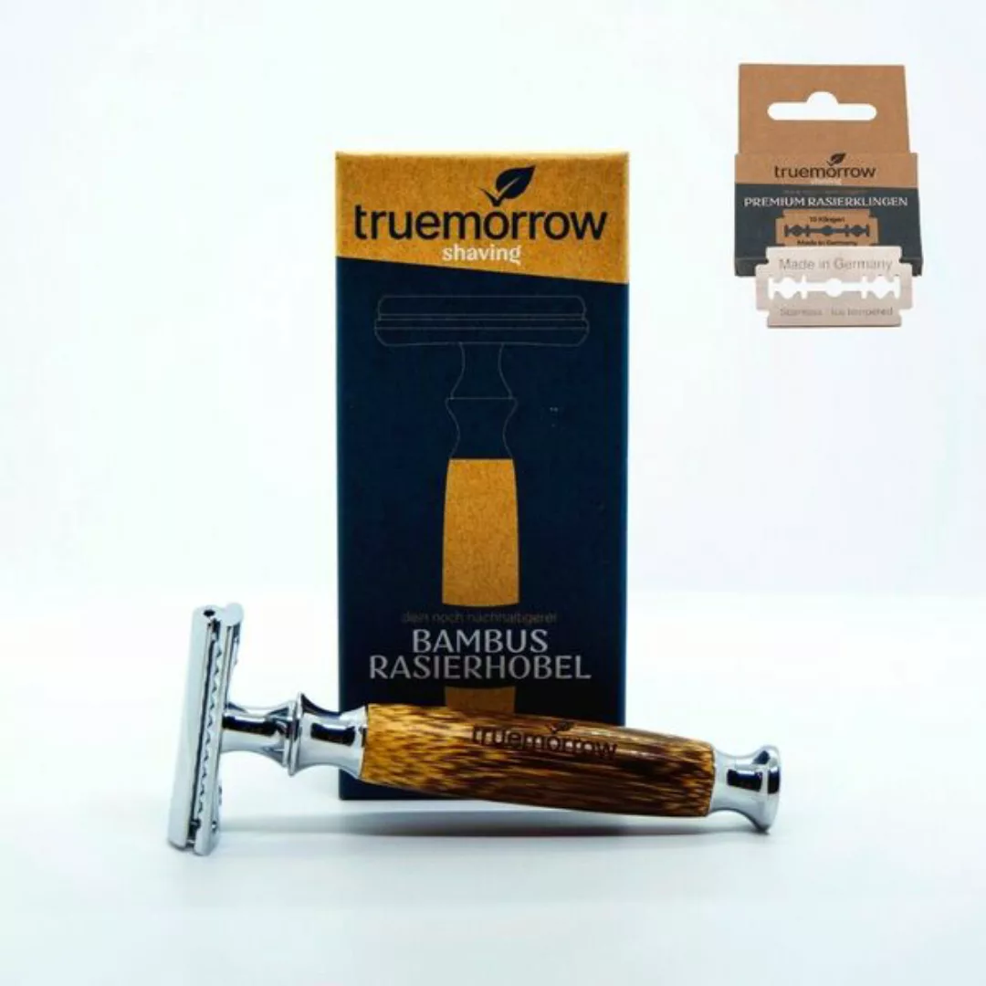 Truemorrow Bambus Rasierhobel - Rasierer Für Männer Und Frauen, Plastikfrei günstig online kaufen