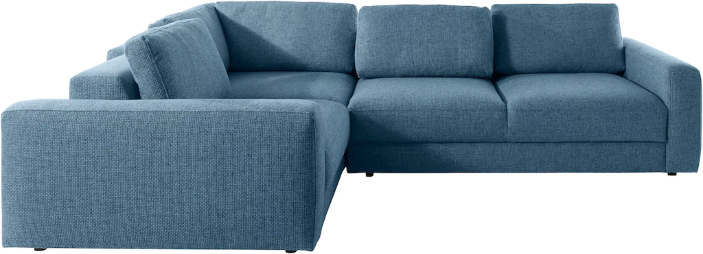 Places of Style Ecksofa "Bloomfield, L-Form", extra tiefe Sitzfläche, wahlw günstig online kaufen