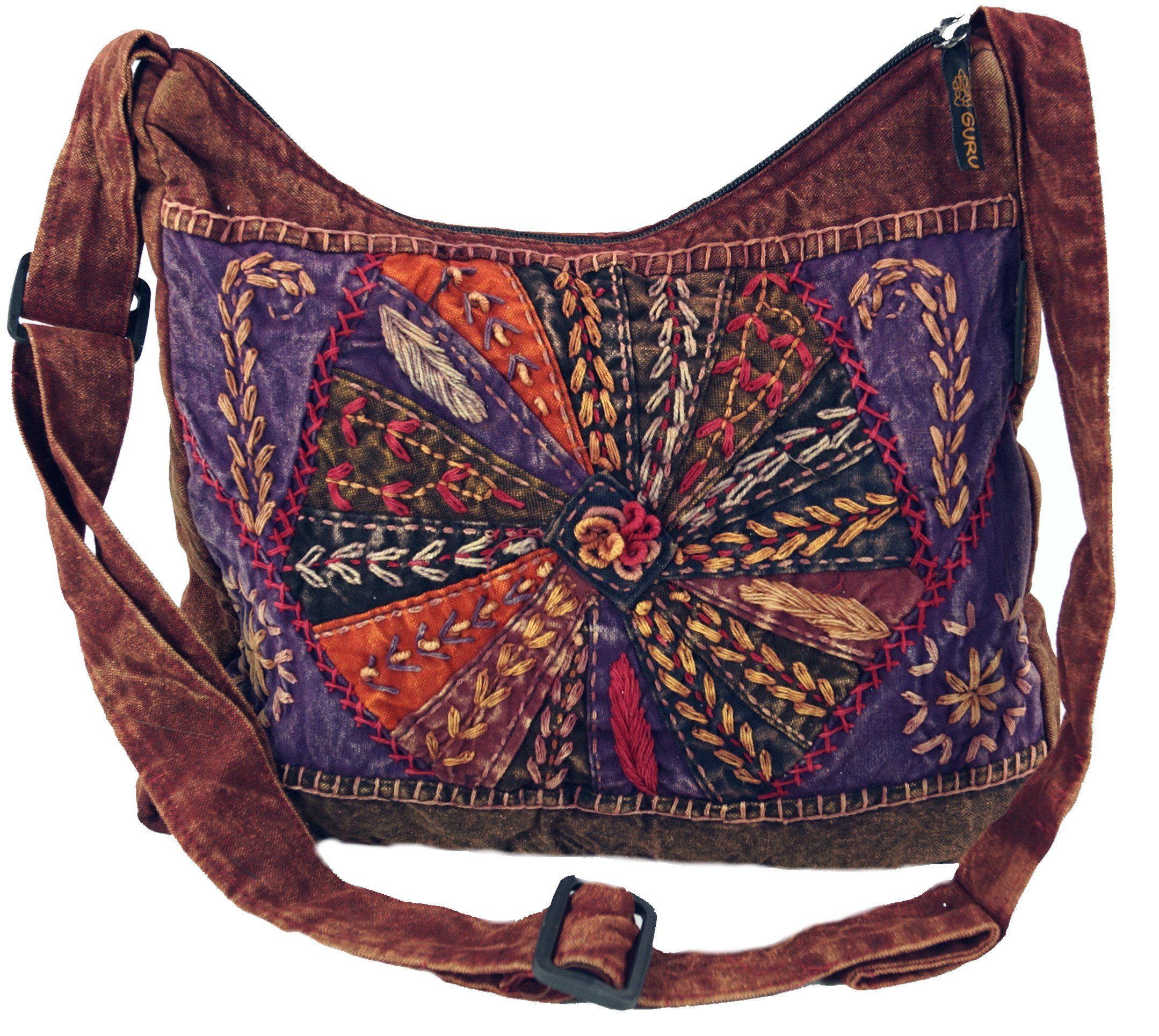 Guru-Shop Schultertasche Schultertasche, Patchwork Hippie Tasche, günstig online kaufen