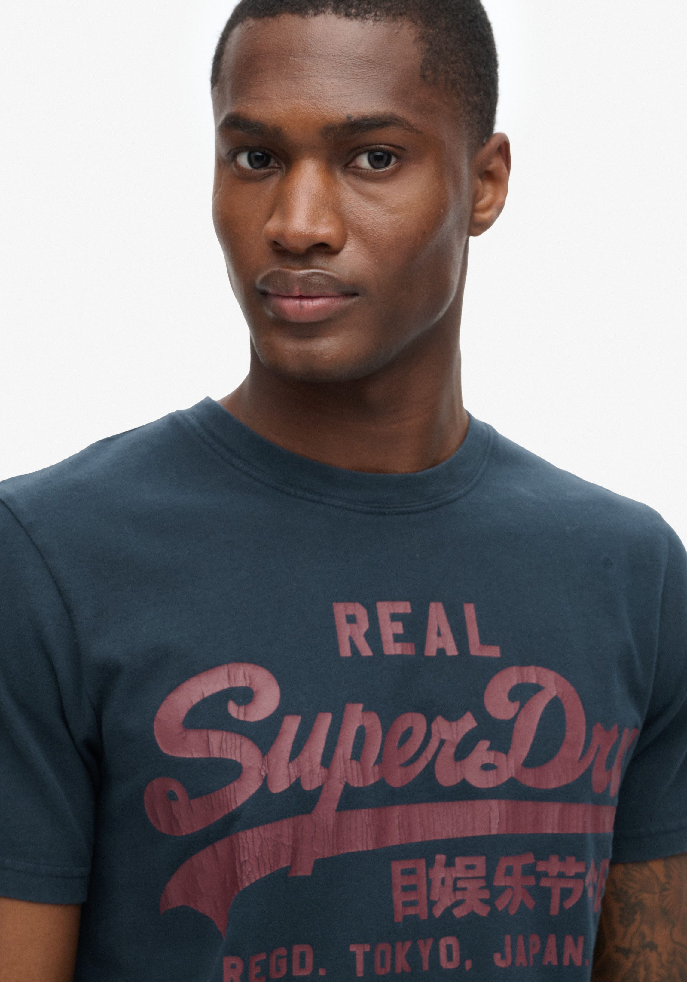 Superdry Rundhalsshirt CLASSIC VL GRAPHIC T günstig online kaufen