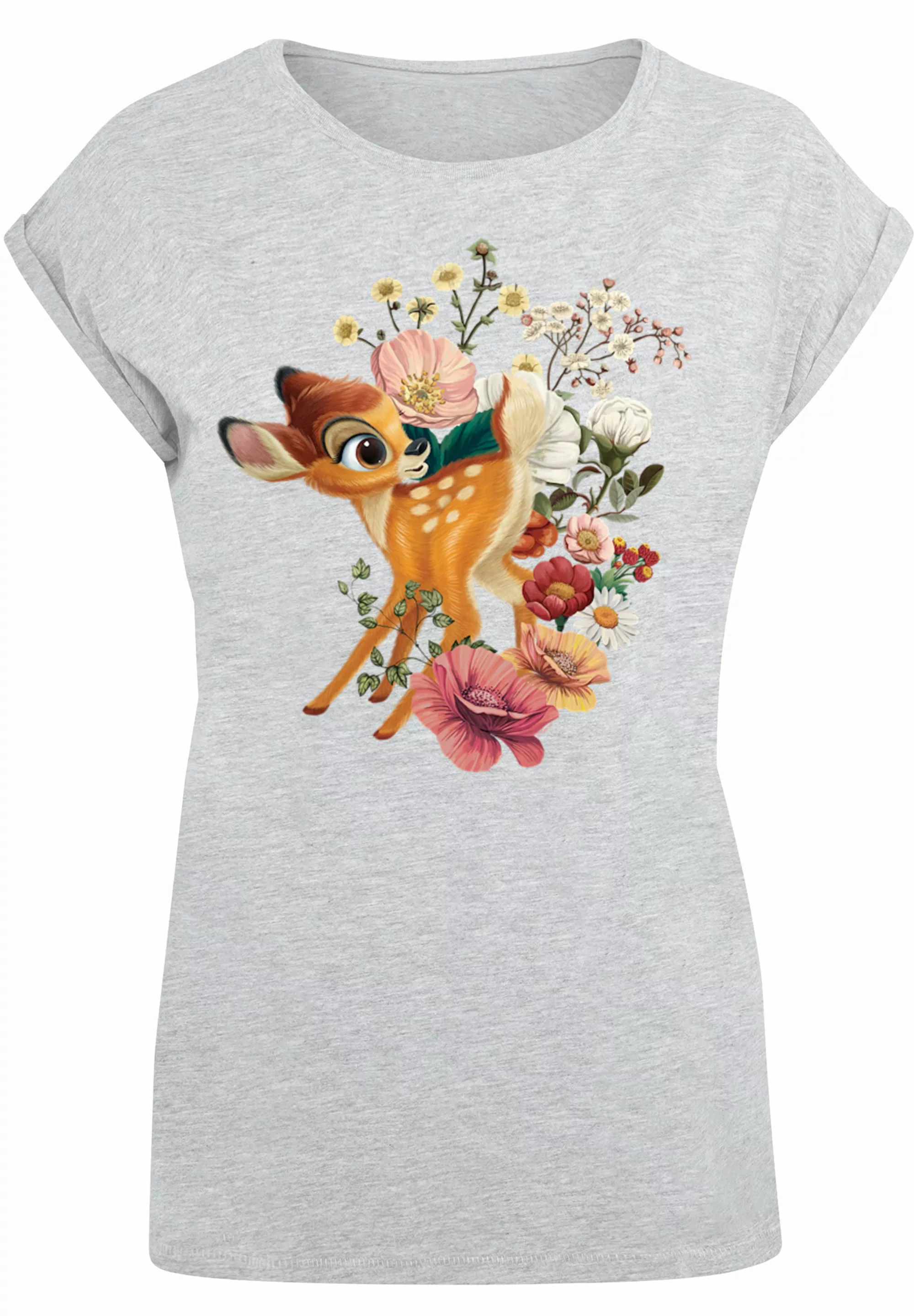 F4NT4STIC T-Shirt "PLUS SIZE Bambi Meadow", Print günstig online kaufen