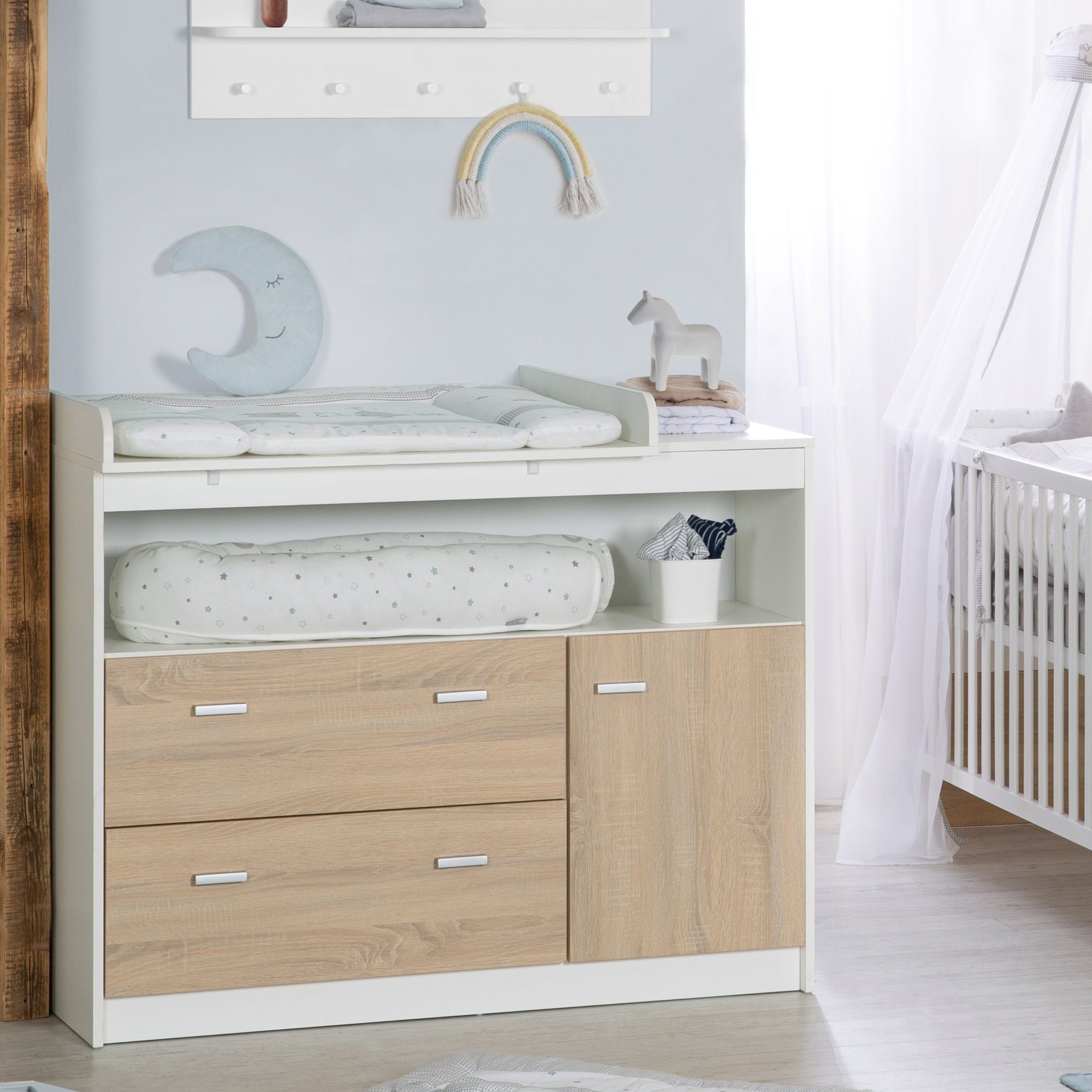 roba® Babyzimmer-Komplettset Gabriella, Babybett & breite günstig online kaufen