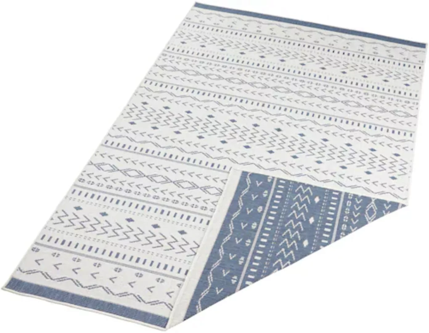 NORTHRUGS Teppich »Kuba«, rechteckig, In-& Outdoor, Wetterfest, Balkon, Gar günstig online kaufen