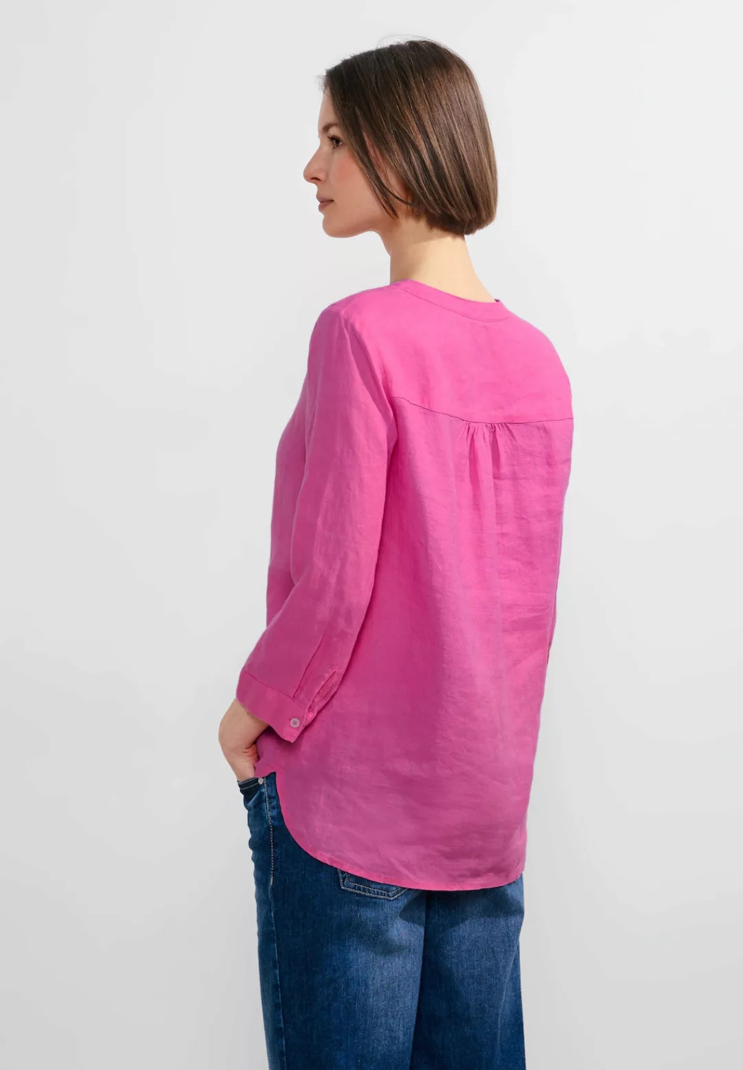 Cecil Shirtbluse in Unifarbe günstig online kaufen