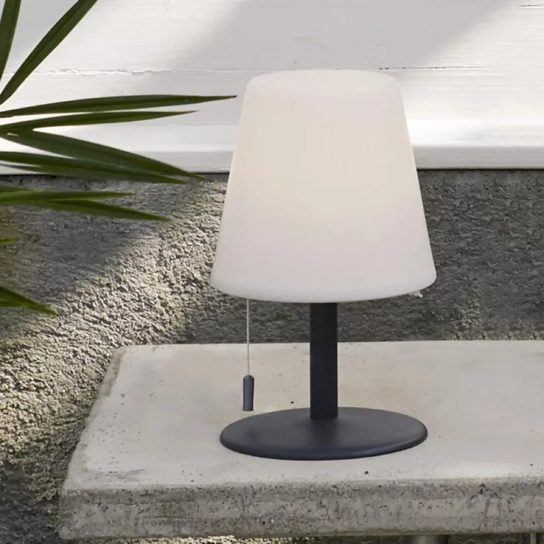 LED-Tischleuchte Gardenlight Kreta mit Akku 26,5cm günstig online kaufen