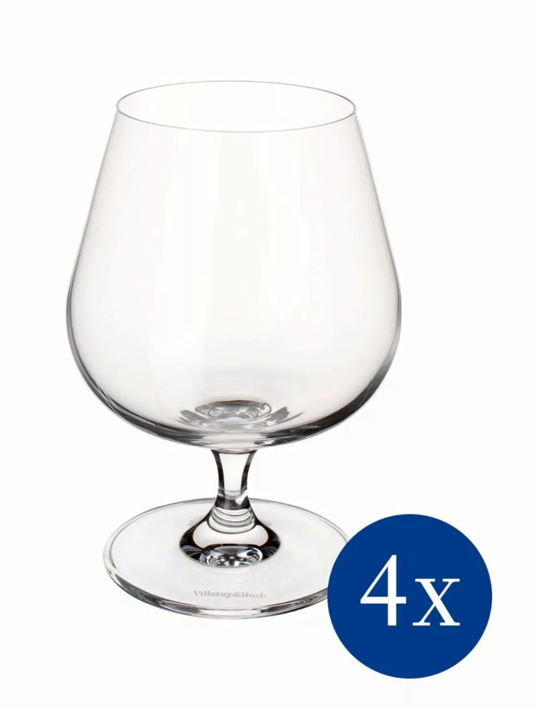 Villeroy & Boch Whiskygläser Entree Cognacschwenker 0,40 l Set 4tlg. (klar) günstig online kaufen