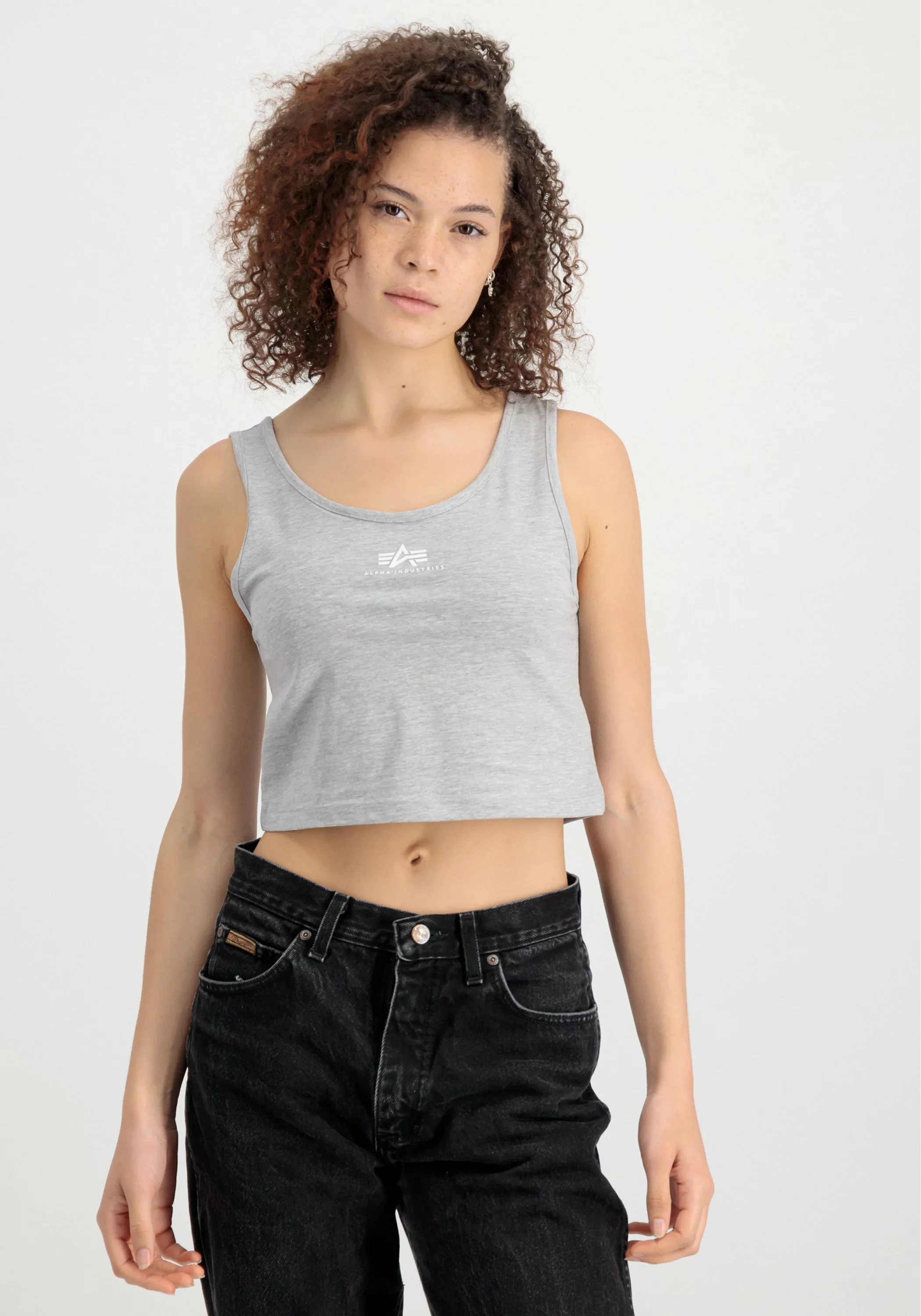 Alpha Industries Muscleshirt "Alpha Industries Women - Tanks Basic Crop-Top günstig online kaufen