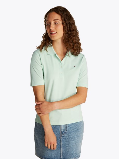 Tommy Hilfiger Poloshirt 1985 Regular Fit Pique Premium Polo mit Logo-Stick günstig online kaufen