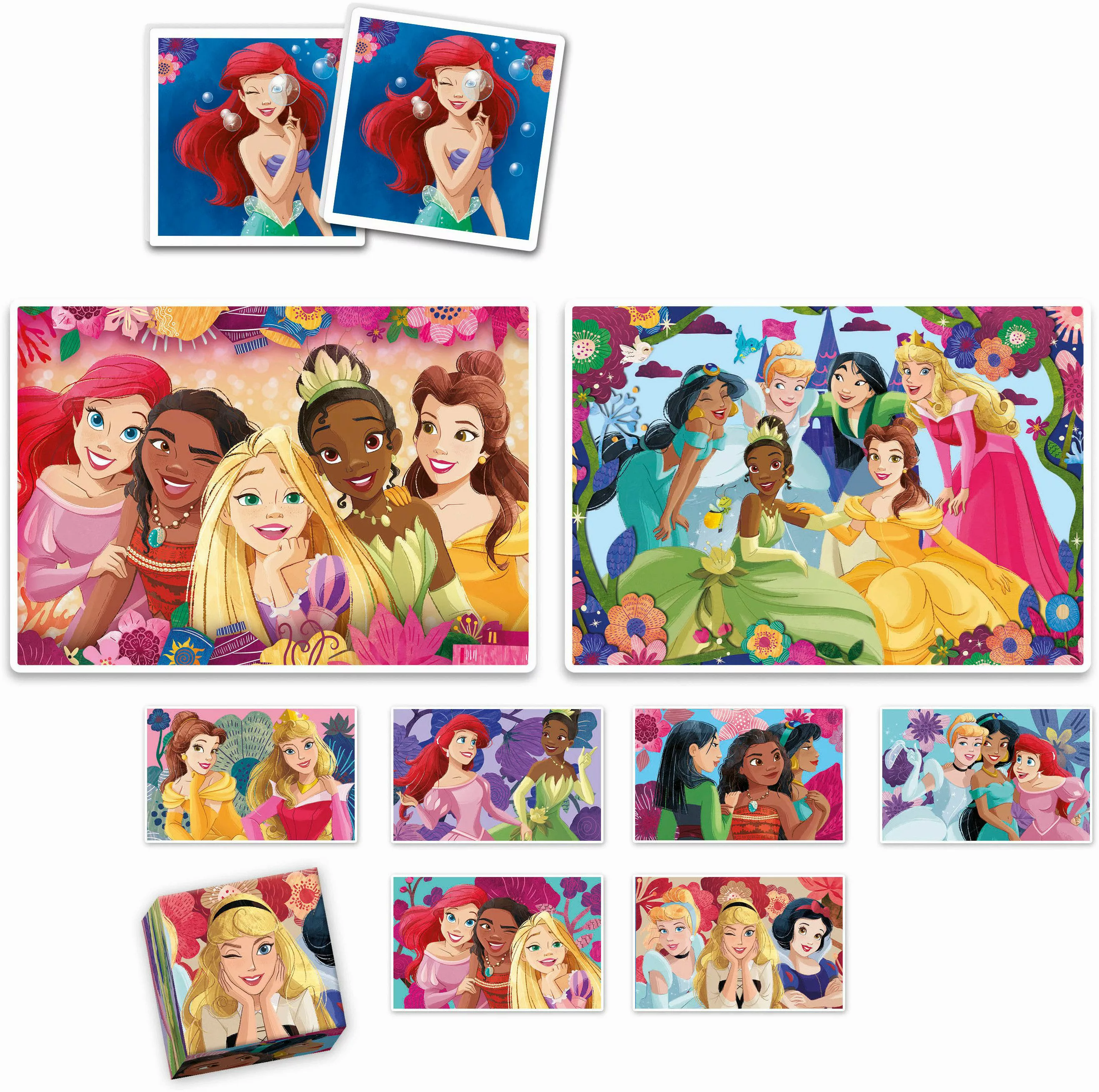 Clementoni® Puzzle Edukit, 4n1, Disney Princess, günstig online kaufen