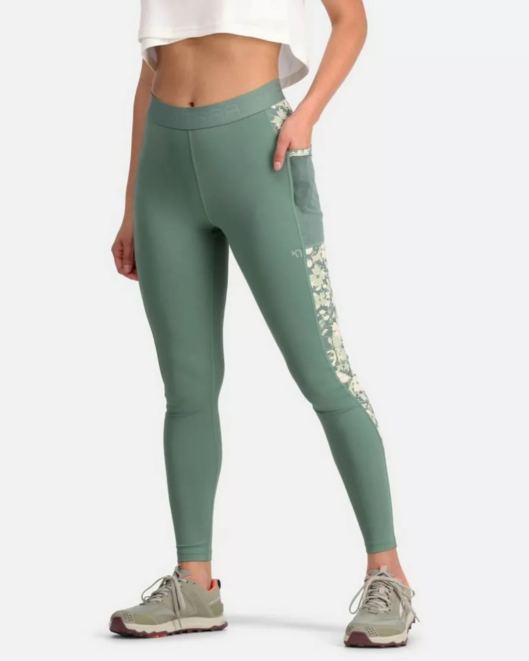 Kari Traa Yogaleggings Kari Traa Leggings Vilde Training Tights Khaki M günstig online kaufen