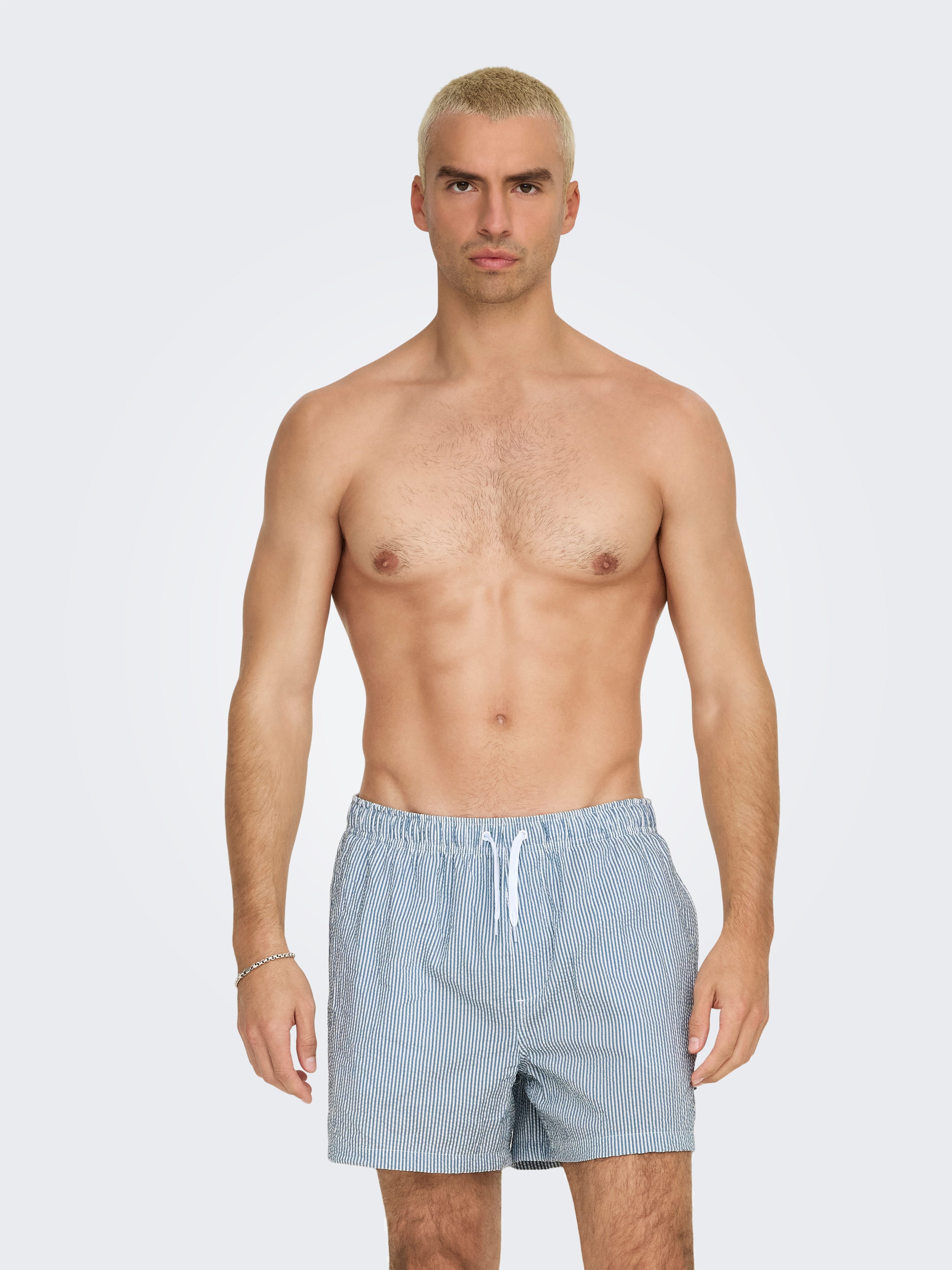 ONLY & SONS Badehose ONSTED STRIPE günstig online kaufen