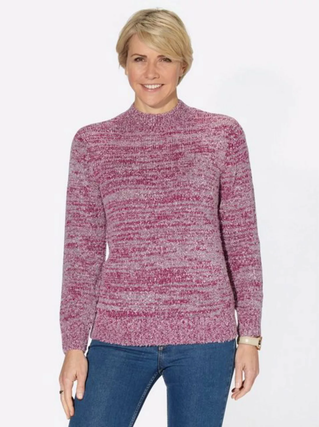 Witt Strickpullover Stehkragenpullover günstig online kaufen