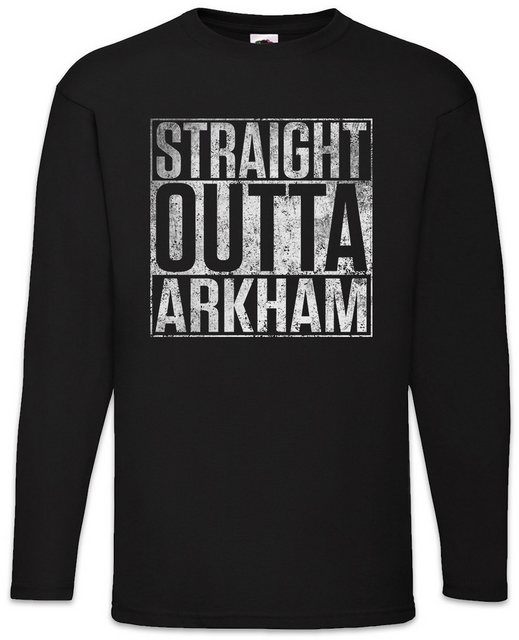 Urban Backwoods Langarmshirt Straight Outta Arkham Cthulhu Langarm T-Shirt günstig online kaufen