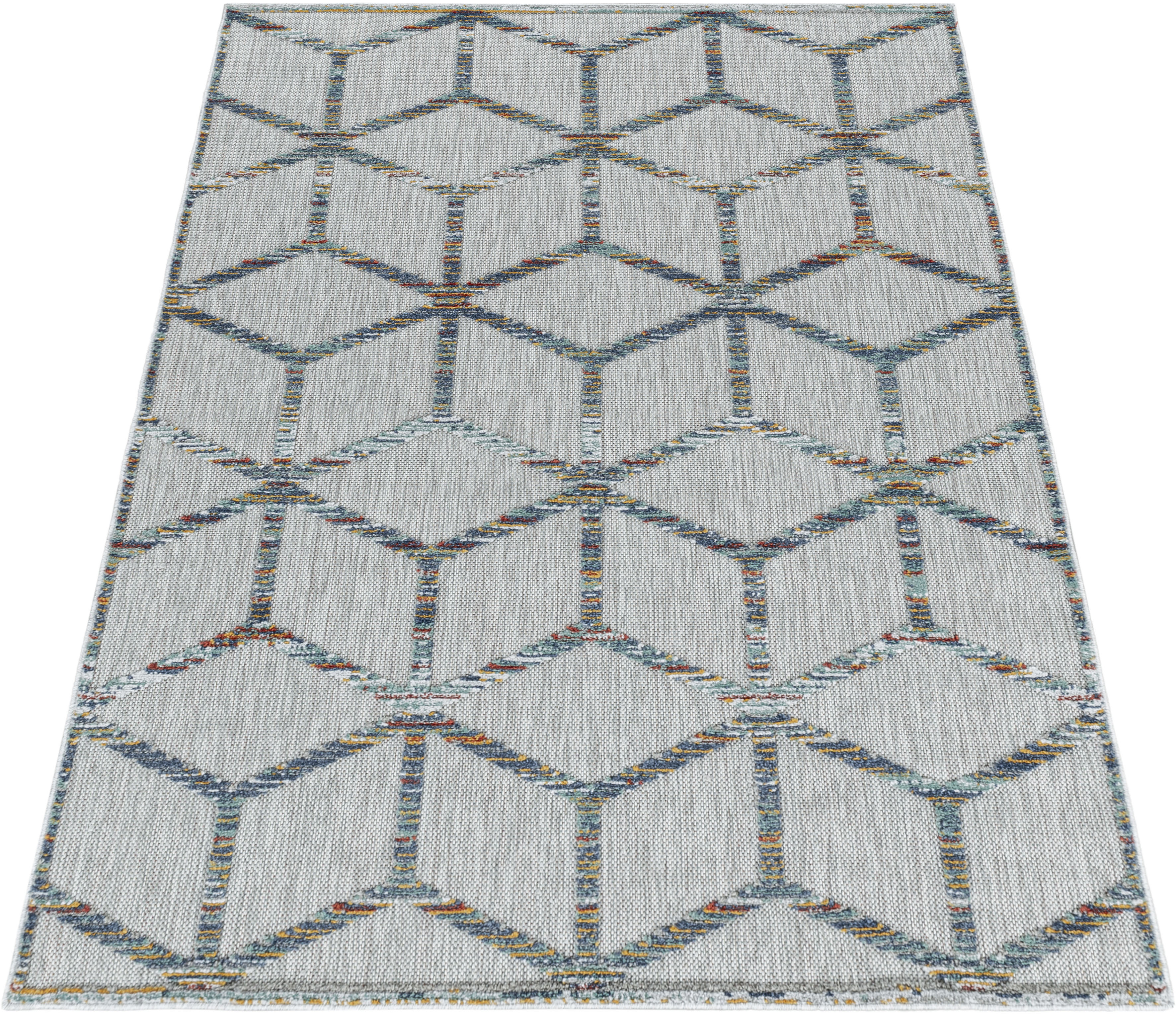 Ayyildiz Teppiche Teppich »BAHAMA 5151«, rechteckig, 8 mm Höhe, Läufer, Fla günstig online kaufen
