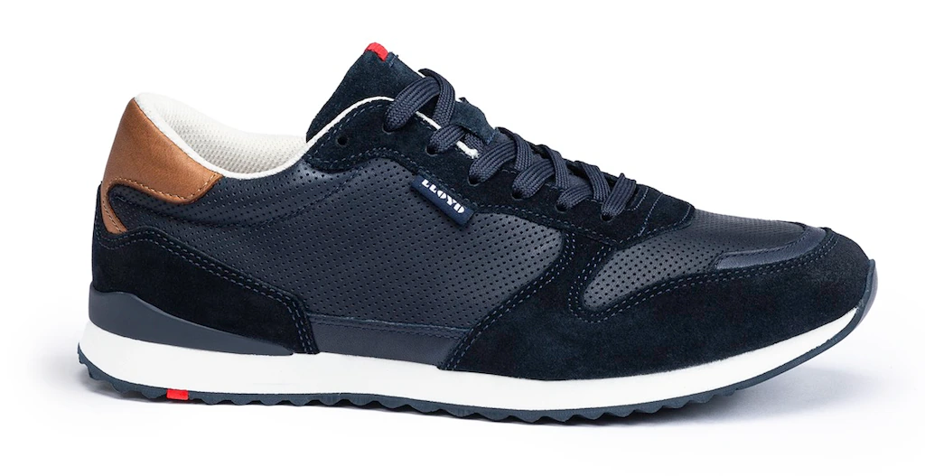 Lloyd Sneaker "EDMOND", mit modischer Perforation, Freizeitschuh, Halbschuh günstig online kaufen