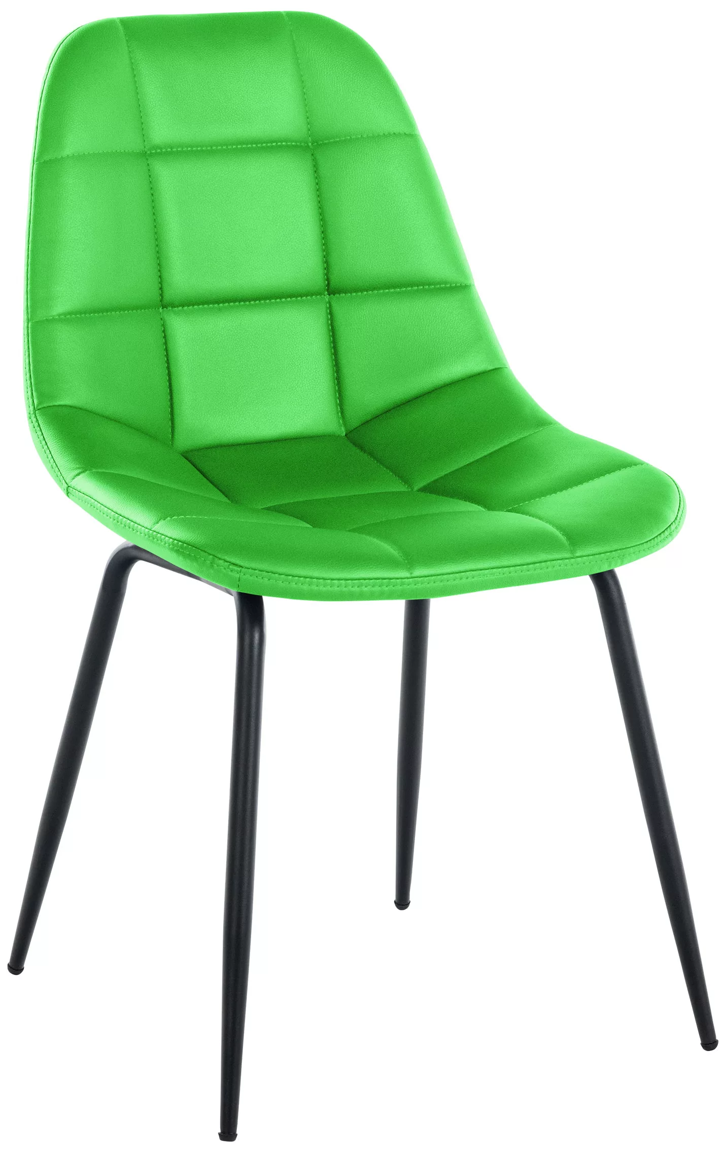Stuhl Tom Kunstleder Grün günstig online kaufen