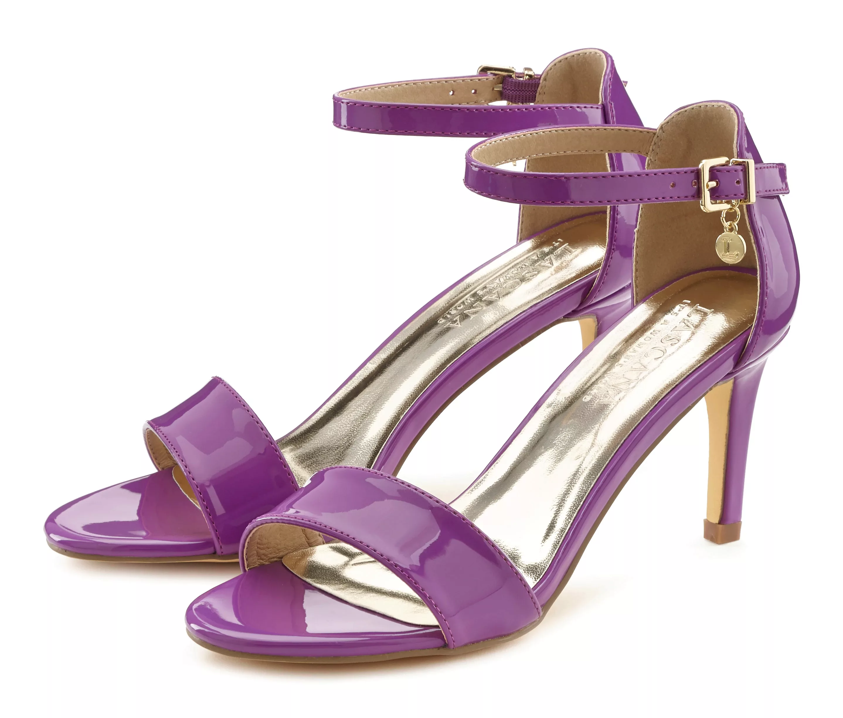LASCANA High-Heel-Sandalette, im zeitlosen Design, Riemchensandalette VEGAN günstig online kaufen