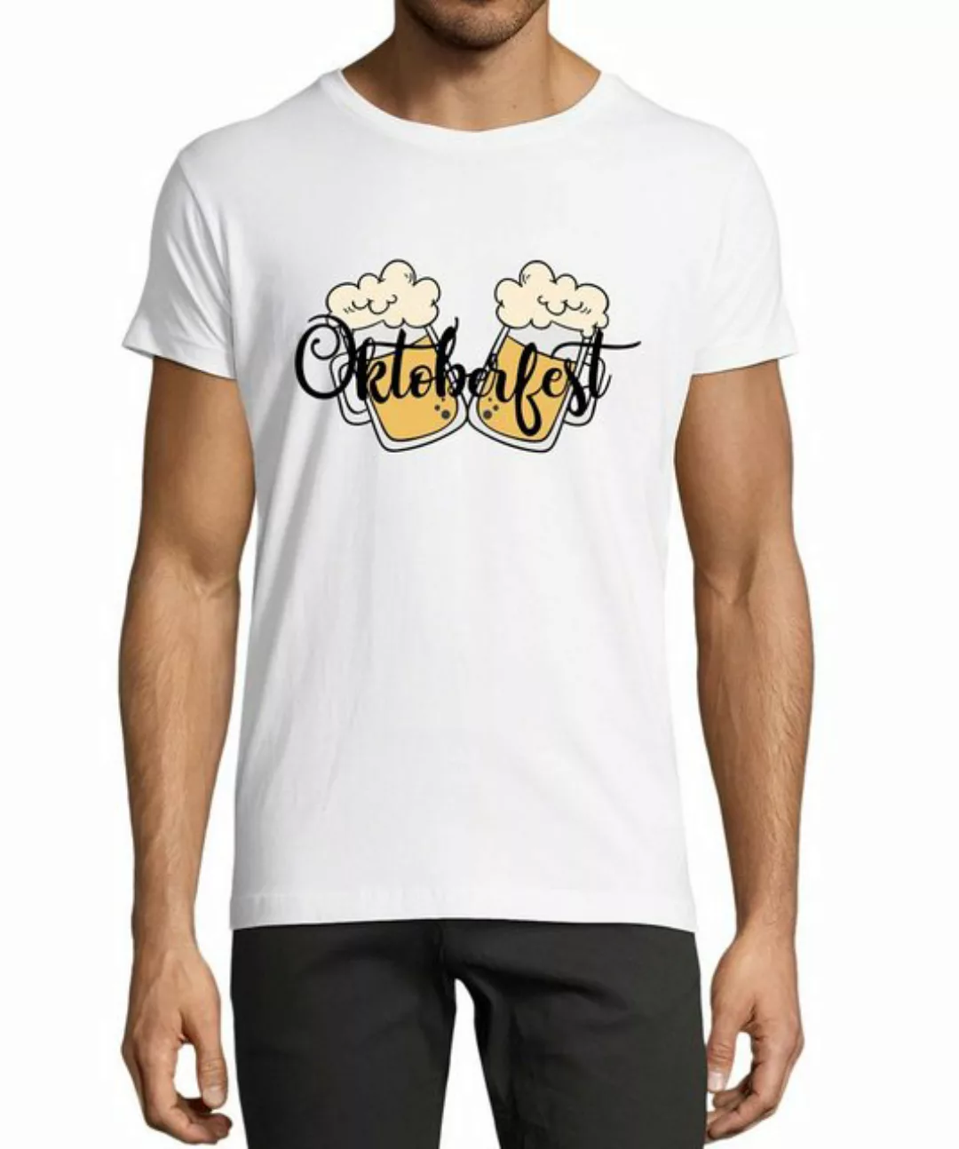 MyDesign24 T-Shirt Herren Party Shirt - Trinkshirt Oktoberfest T-Shirt 2 Bi günstig online kaufen