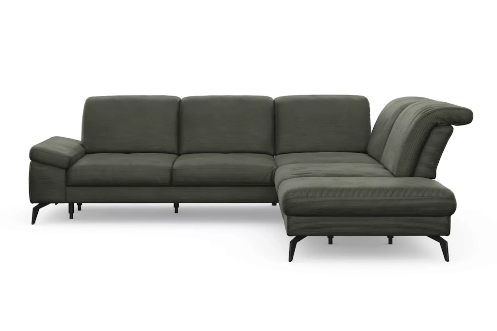 sit&more Ecksofa "Cabana L-Form", Ottomane, wahlweise mit Sitztiefen-,Armle günstig online kaufen