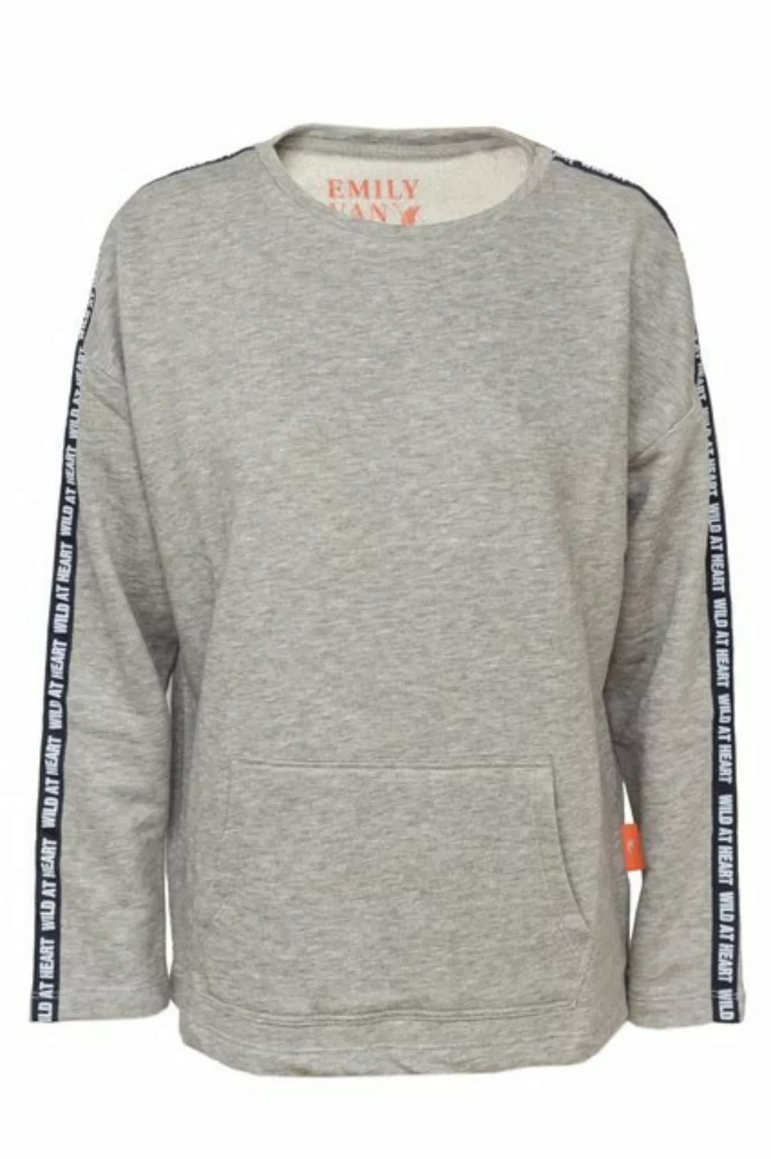 Emily Van Den Bergh Sweater Sweatshirt grey melange günstig online kaufen