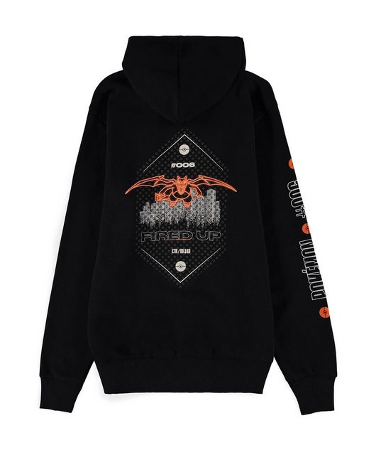 POKÉMON Kapuzensweatshirt Charizard Glurak Hoodie günstig online kaufen