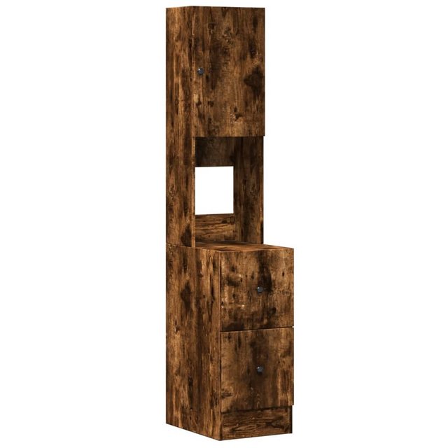 vidaXL Schrankmodule Küchenschrank Räuchereiche 35x50x180 cm Holzwerkstoff günstig online kaufen