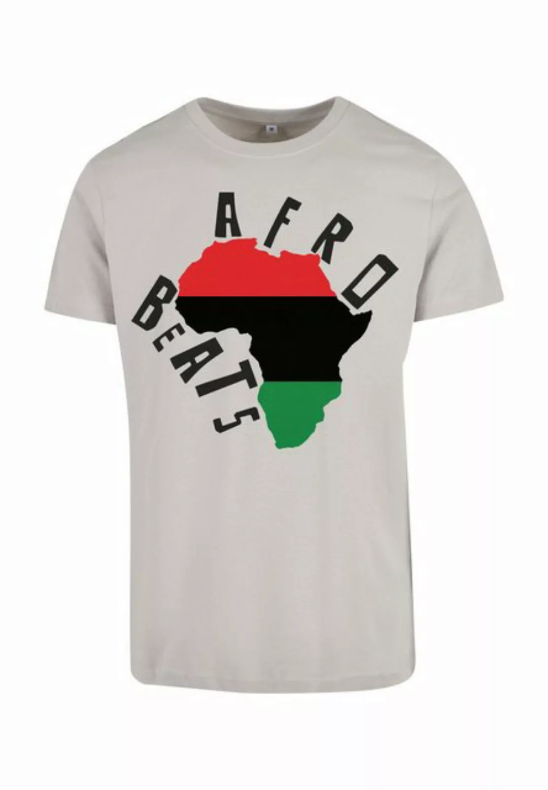 MisterTee Kurzarmshirt MisterTee Herren Afrikanische Beats Tee (1-tlg) günstig online kaufen