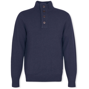 Barbour  Pullover Patch Half Zip Knit - Navy günstig online kaufen