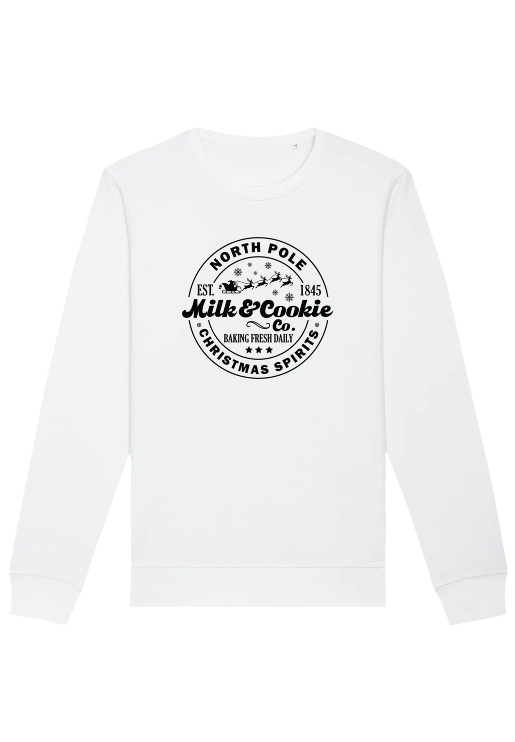 F4NT4STIC Sweatshirt "Weihnachten Milk and Cookie Bakery Retro", Premium Qu günstig online kaufen