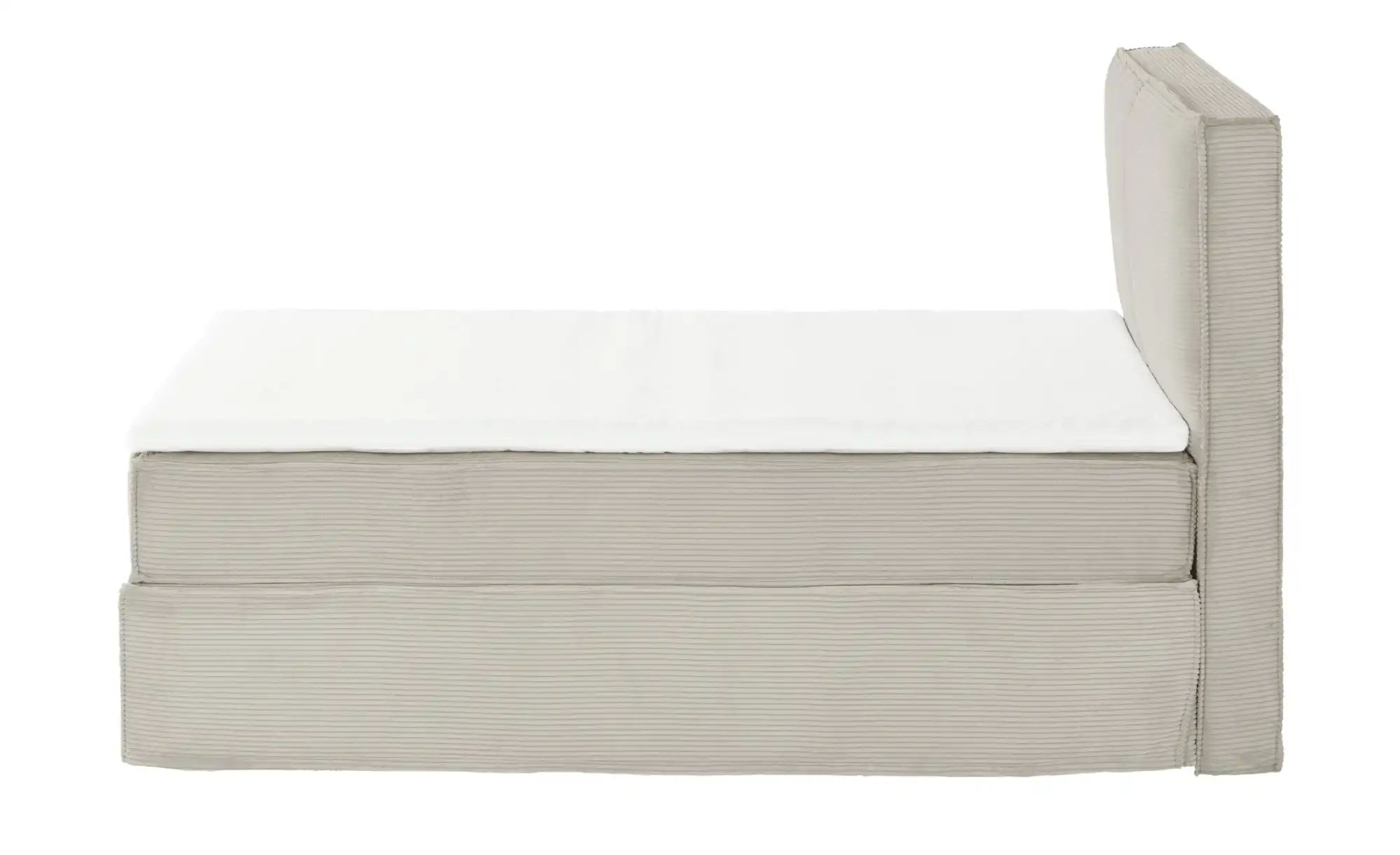 Boxi Boxspringbett mit trendigem Keder Boxi ¦ beige ¦ Maße (cm): B: 180 H: günstig online kaufen