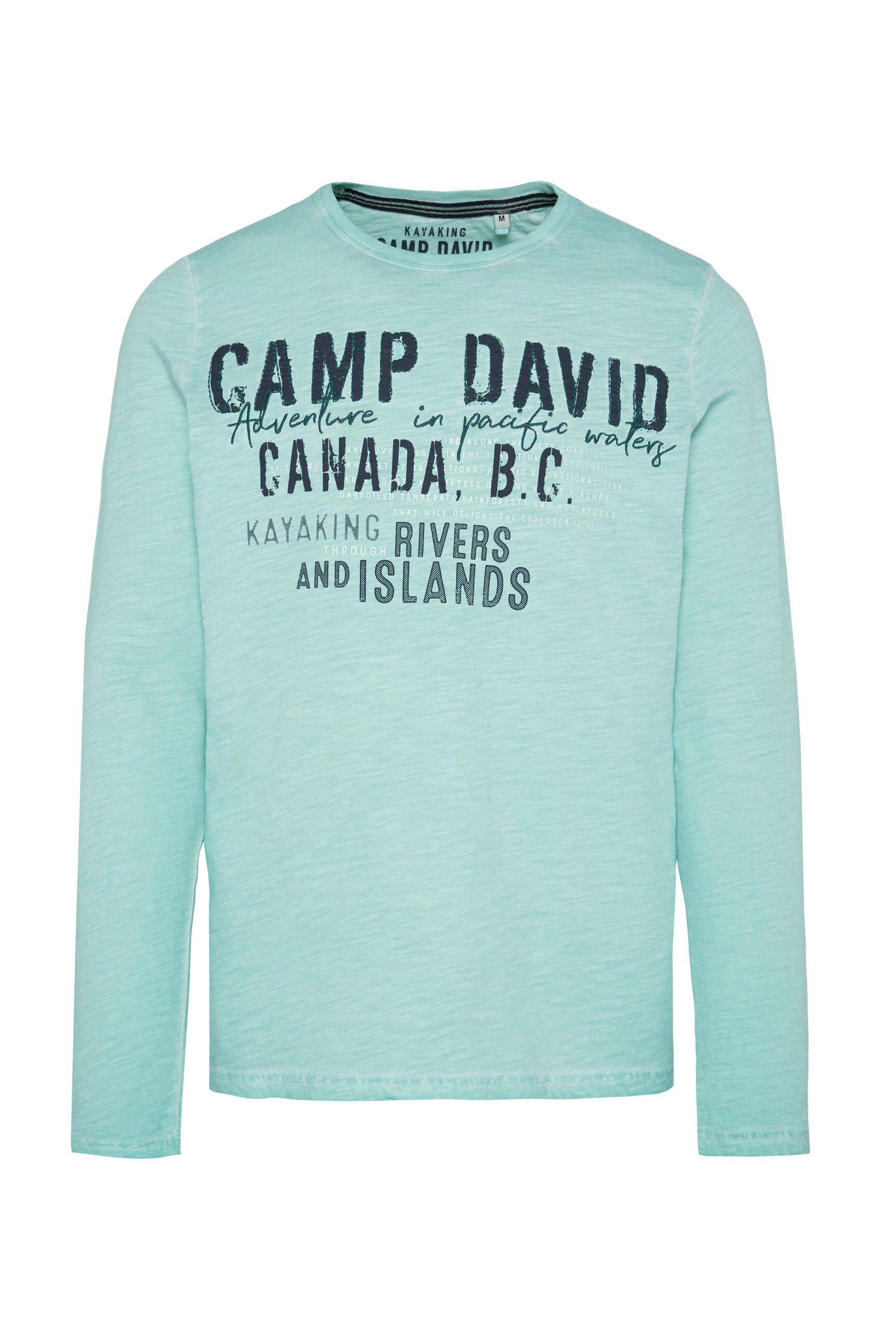 CAMP DAVID Rundhalsshirt, aus Baumwolle günstig online kaufen