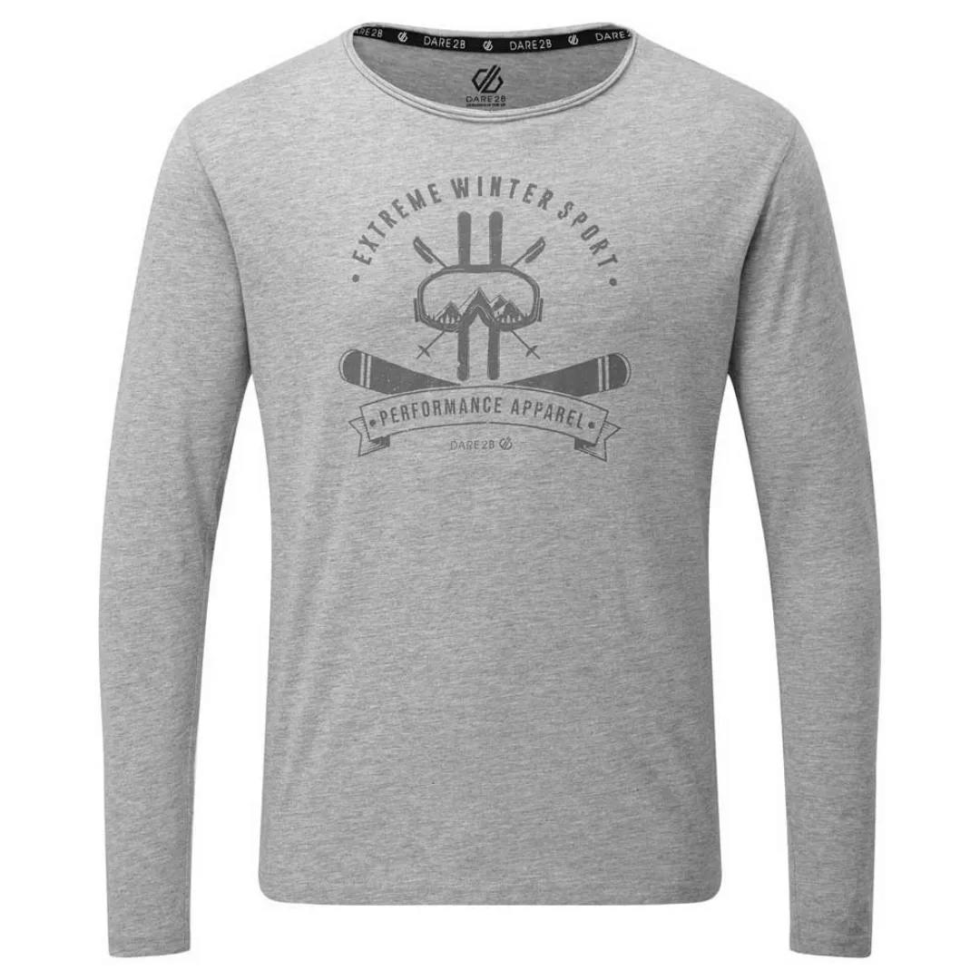 Dare2b Overdrive Langarm-t-shirt S Ash Grey Marl günstig online kaufen
