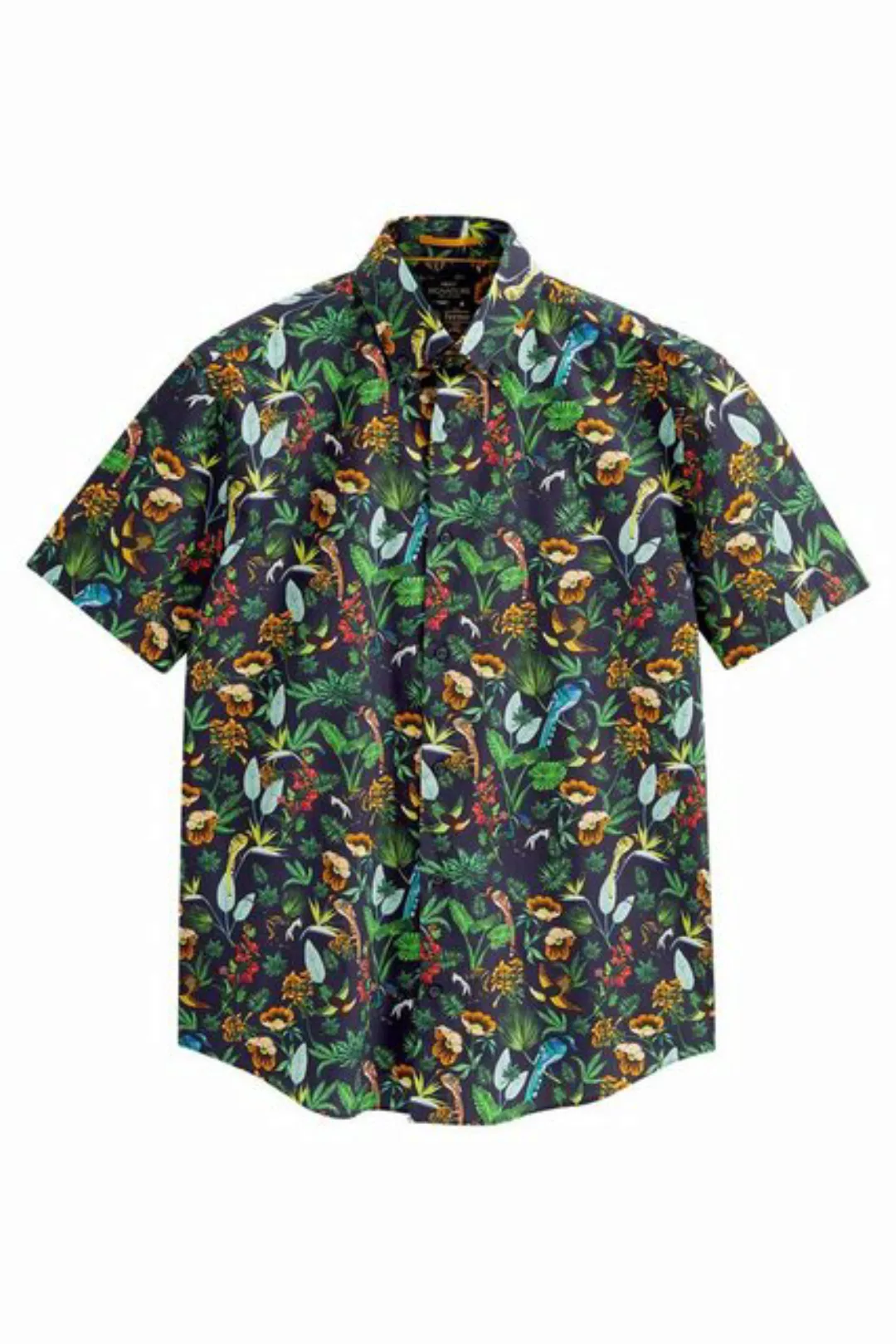 Next Kurzarmhemd Signature Ferno Regular Fit Kurzarmhemd mit Muster (1-tlg) günstig online kaufen