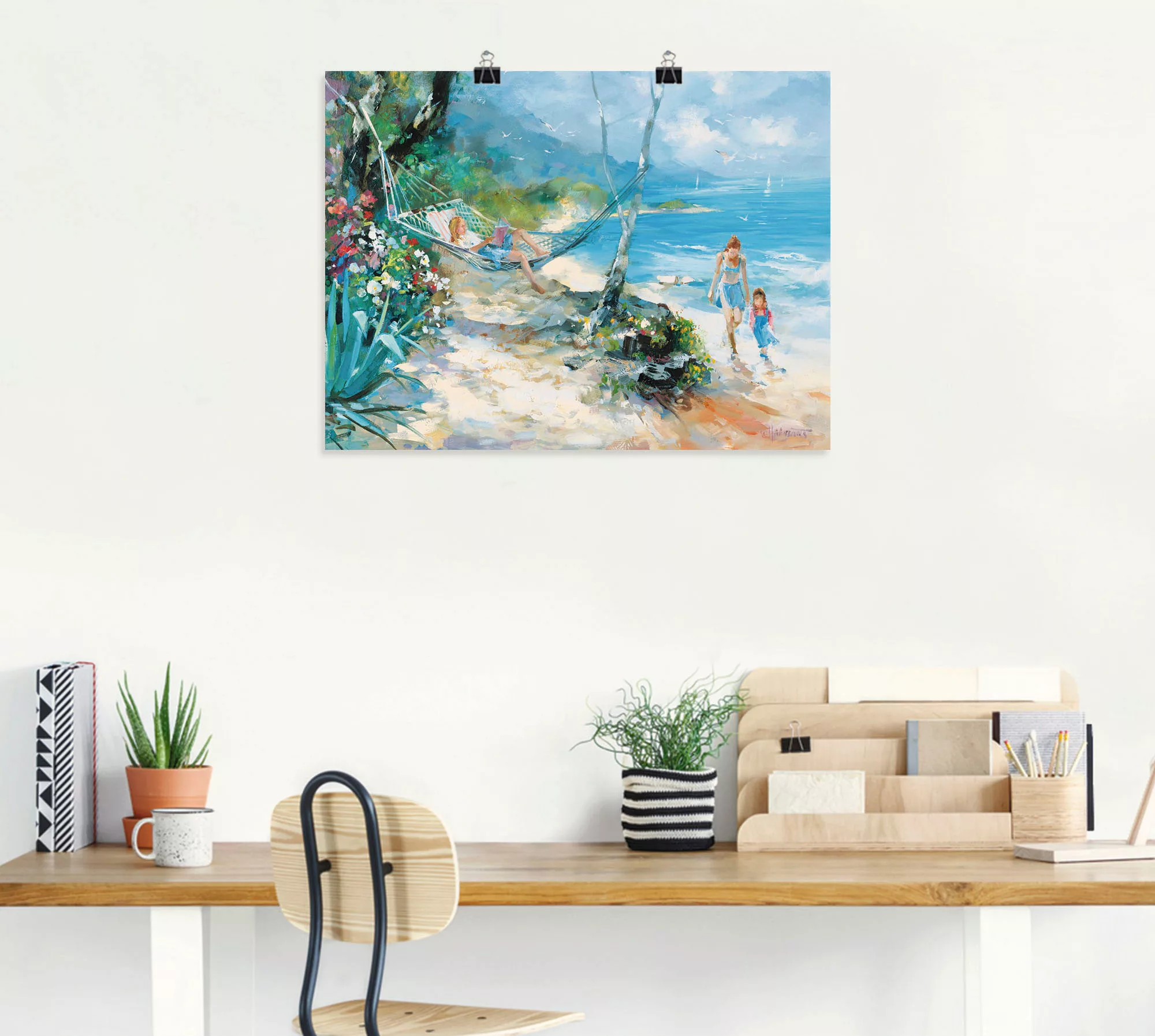 Artland Wandbild "Gelassenheit", Strand, (1 St.) günstig online kaufen
