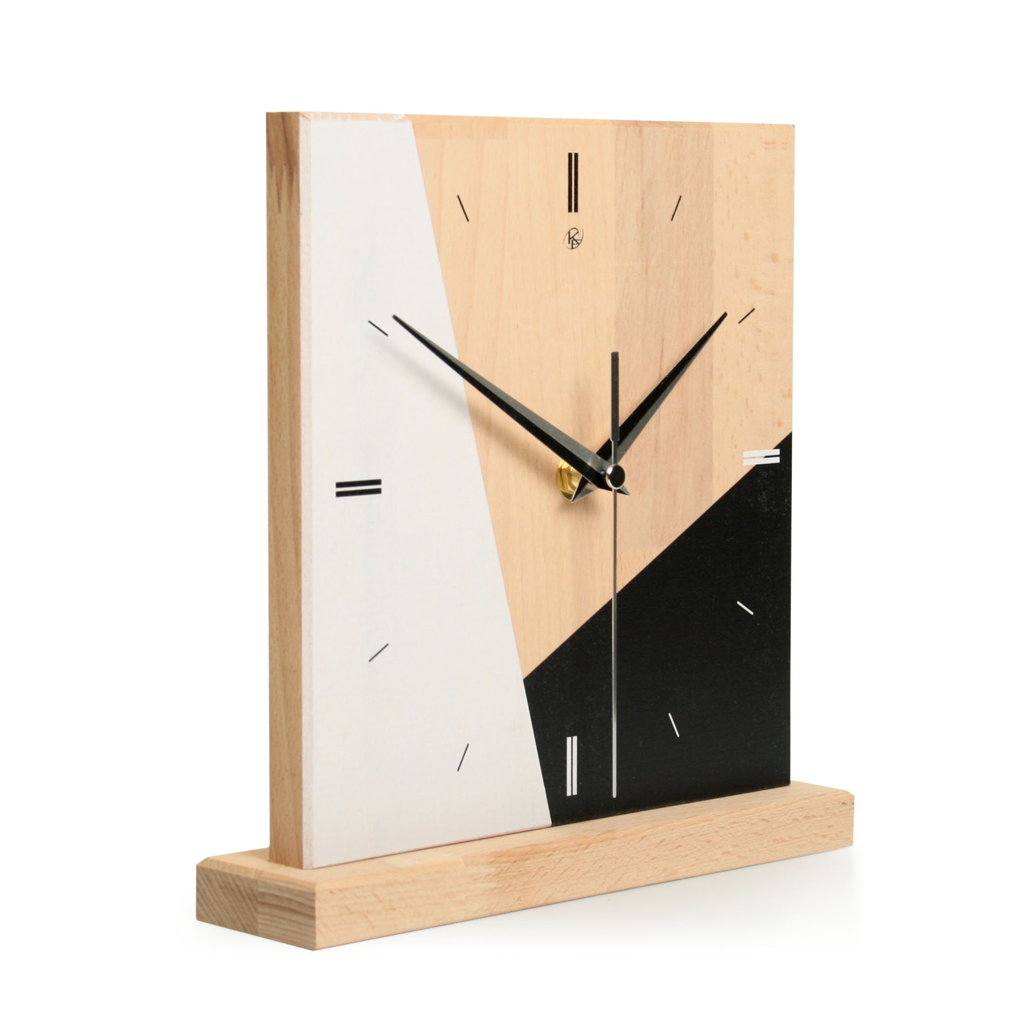 Kreative Feder Standuhr Designer-STANDUHR „Triangle“ aus günstig online kaufen