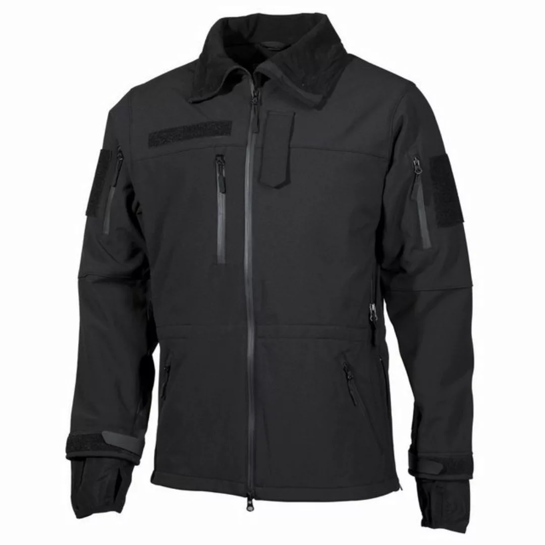 MFH Softshelljacke Soft Shell Jacke, schwarz, High Defence - XXXL günstig online kaufen