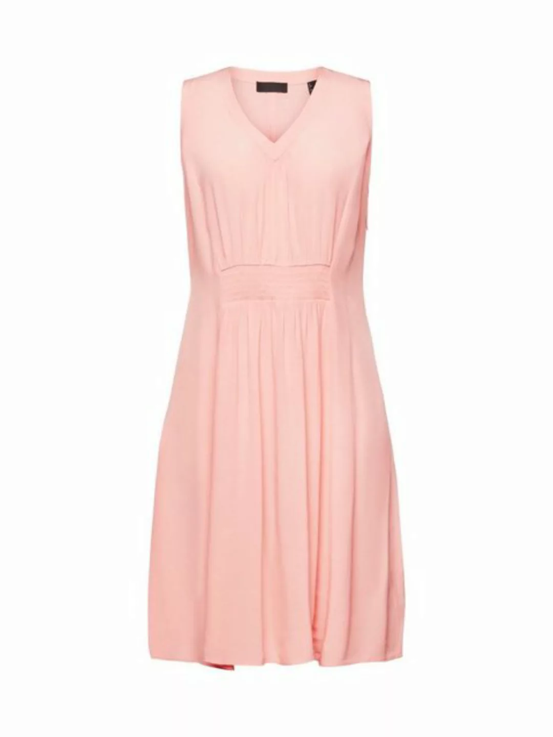 Esprit Midikleid A-Linien-Kleid mit gesmokter Taille günstig online kaufen