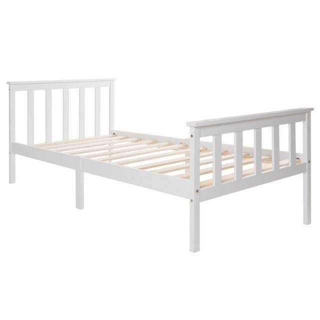 Blusmart Massivholzbett Kinder-Einzelbett aus Massivholz, (90x200 cm, massi günstig online kaufen