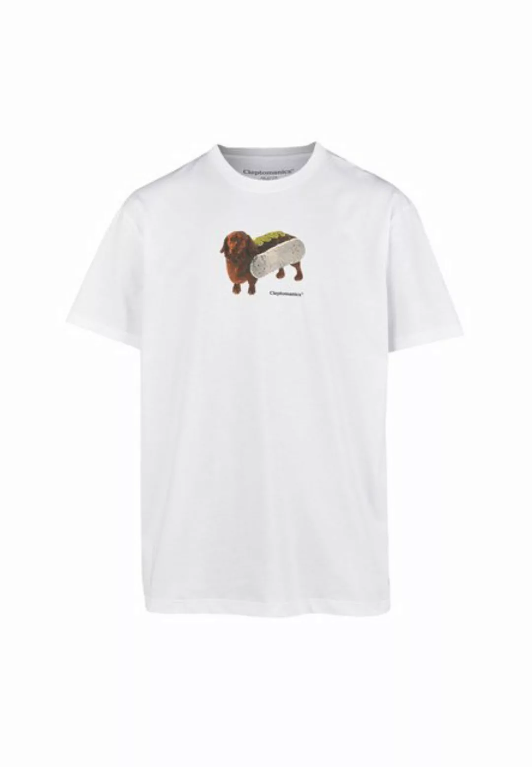 Cleptomanicx T-Shirt Hot Dog - white günstig online kaufen